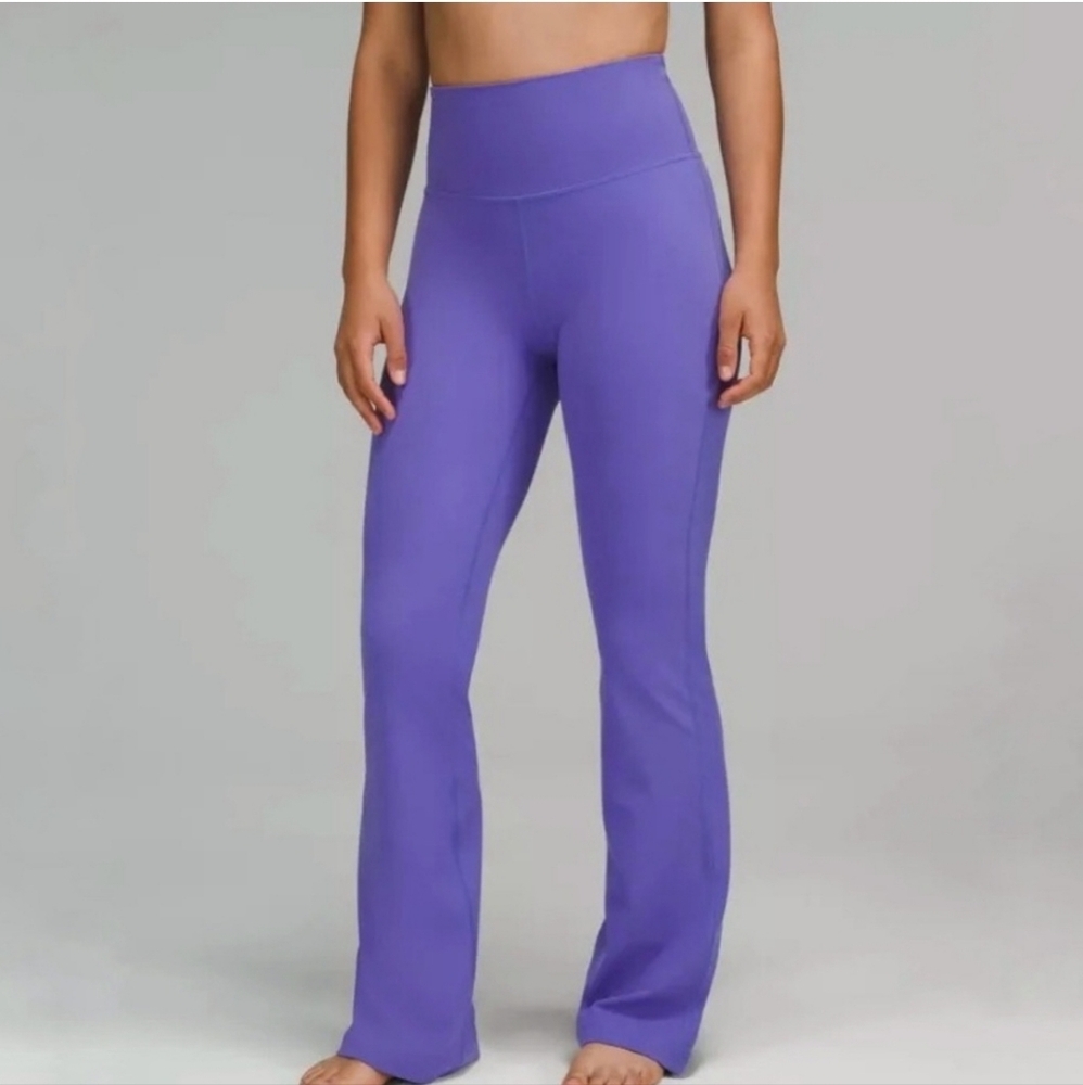 Lululemon Groove Super-High-Rise Flared Pant Nulu Size 16